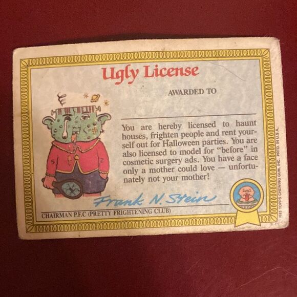 Vintage Garbage Pail Kids Cards - Picture 5 of 6